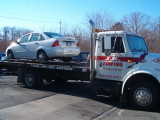 Breakdowns Car on Tow Truck